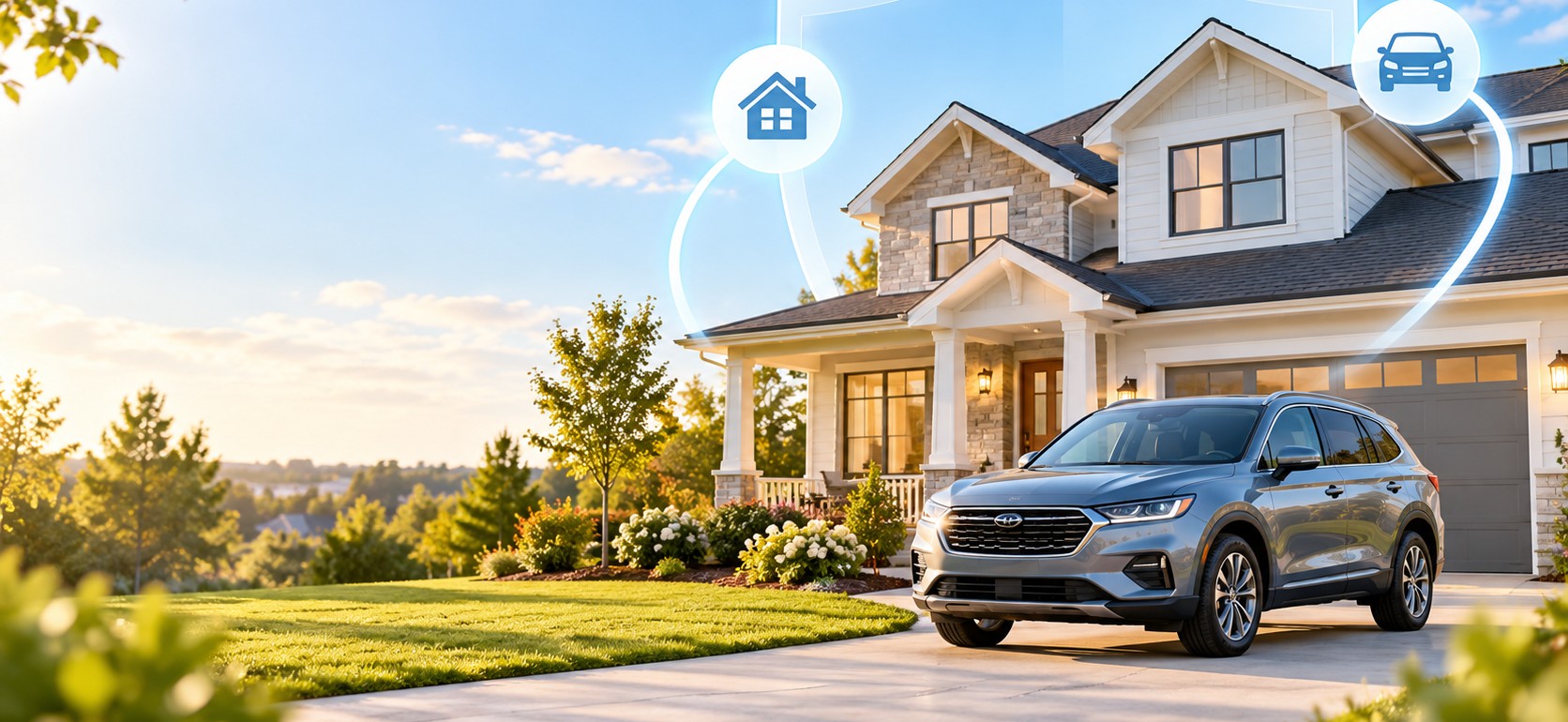 A Columbus home and SUV, bundled under one policy